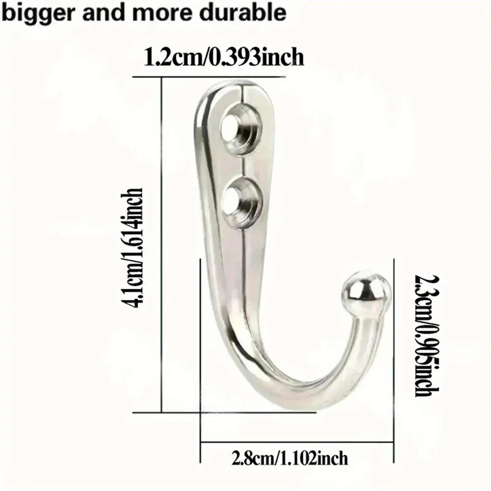 Retro Wall Hooks Hangers Door Wall Mounted Coat with Screws Suction Heavy Load Rack for Kitchen Bathroom Accessories