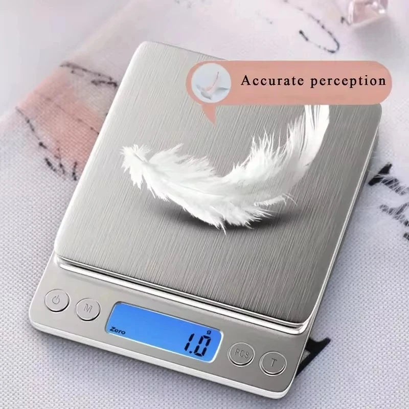 3KG High-Precision Electronic Kitchen Scale Gram Scale for Baking And Household Use Small Traditional Style Weighing Device